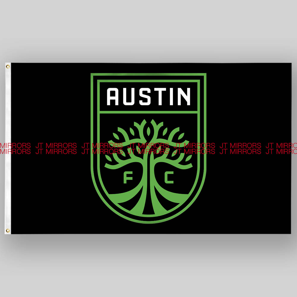 MLS美国职业足球大联盟奥斯汀足球俱乐部球队旗帜Austin FC flag
