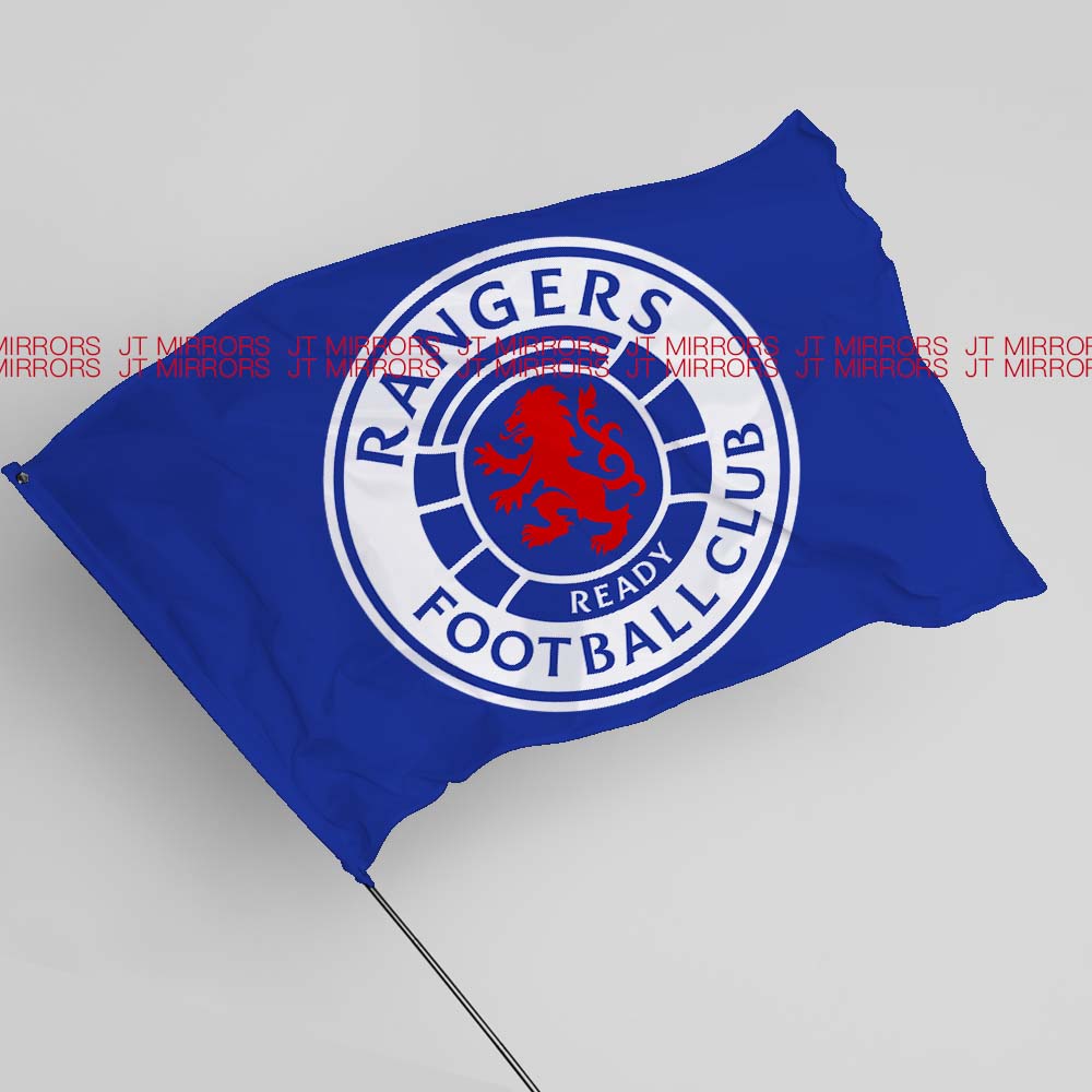 格拉斯哥流浪者足球俱乐部球队队旗旗帜定制定做Rangers FC flag