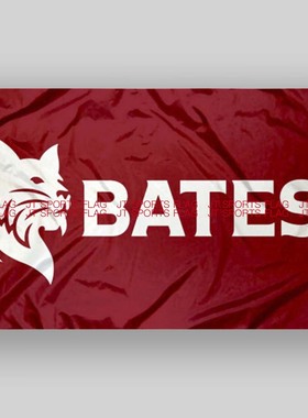 NCAA贝茨学院山猫大学队旗旗帜定制Bates College Bobcats Flag