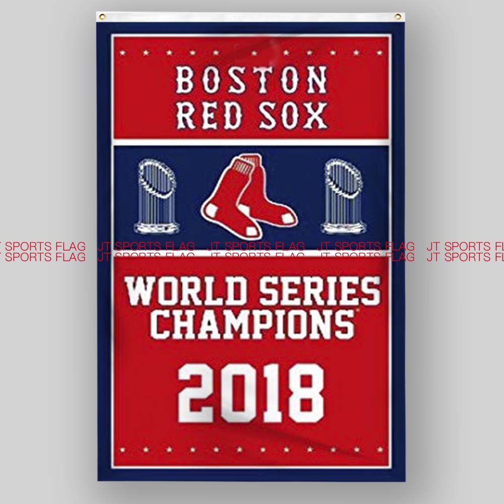 MLB美国波士顿红袜队棒球俱乐部冠军队旗旗帜周边Boston Red Sox