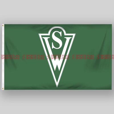 智利甲级联赛圣地亚哥流浪者队足球俱乐部旗帜Santiago Wanderers