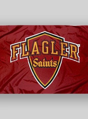 NCAA弗拉格勒学院圣徒大学校旗队旗旗帜定制Flagler Saints Flag