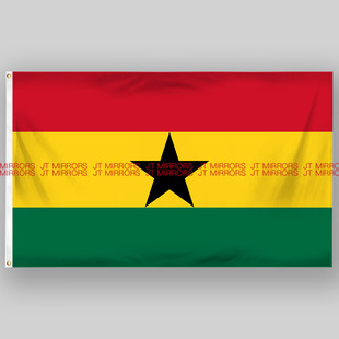 2026年48强足球加纳国旗助威队旗旗帜定制定做Ghana