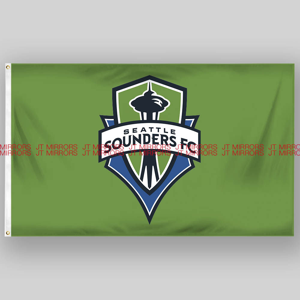 MLS美国职业足球联赛西雅图海湾人队旗Seattle Sounders FC flag