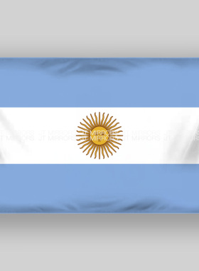 2024巴黎奥运会16强足球阿根廷国旗梅西中国行助威队旗Argentina