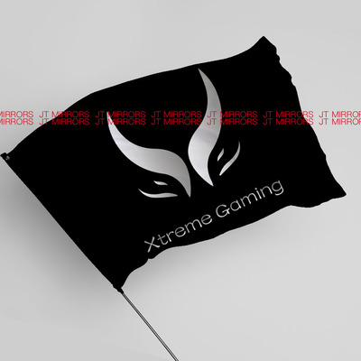 刀塔DOTA2国际邀请赛极限游戏Xtreme Gaming电竞俱乐部战队旗帜