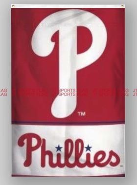 MLB美国费城费城人队棒球俱乐部冠军队旗Philadelphia Phillies