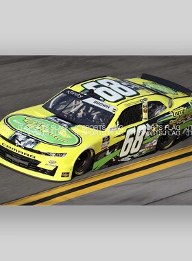 NASCAR美国纳斯卡车队汽车赛车旗帜运动Brandonbilt Motorsports
