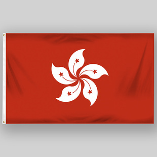 中国香港特别行政区区旗回归祖国25周年定制定做Hong Kong china