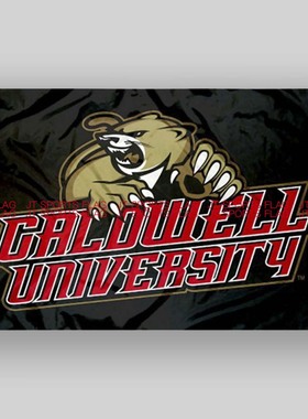 NCAA考德威尔美洲狮大学队旗旗帜定做定制Caldwell Cougars Flag