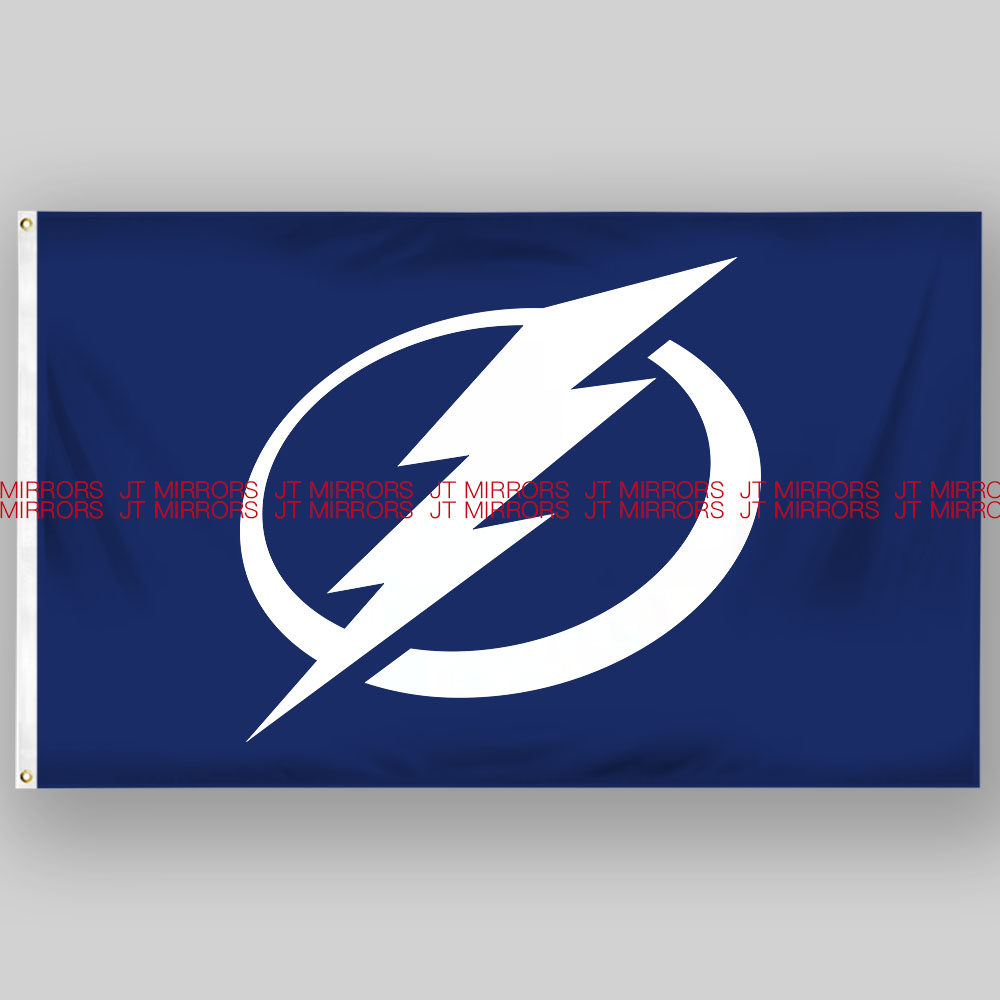 nhl美国坦帕湾闪电队曲棍球冰球俱乐部队旗tampa bay lightning