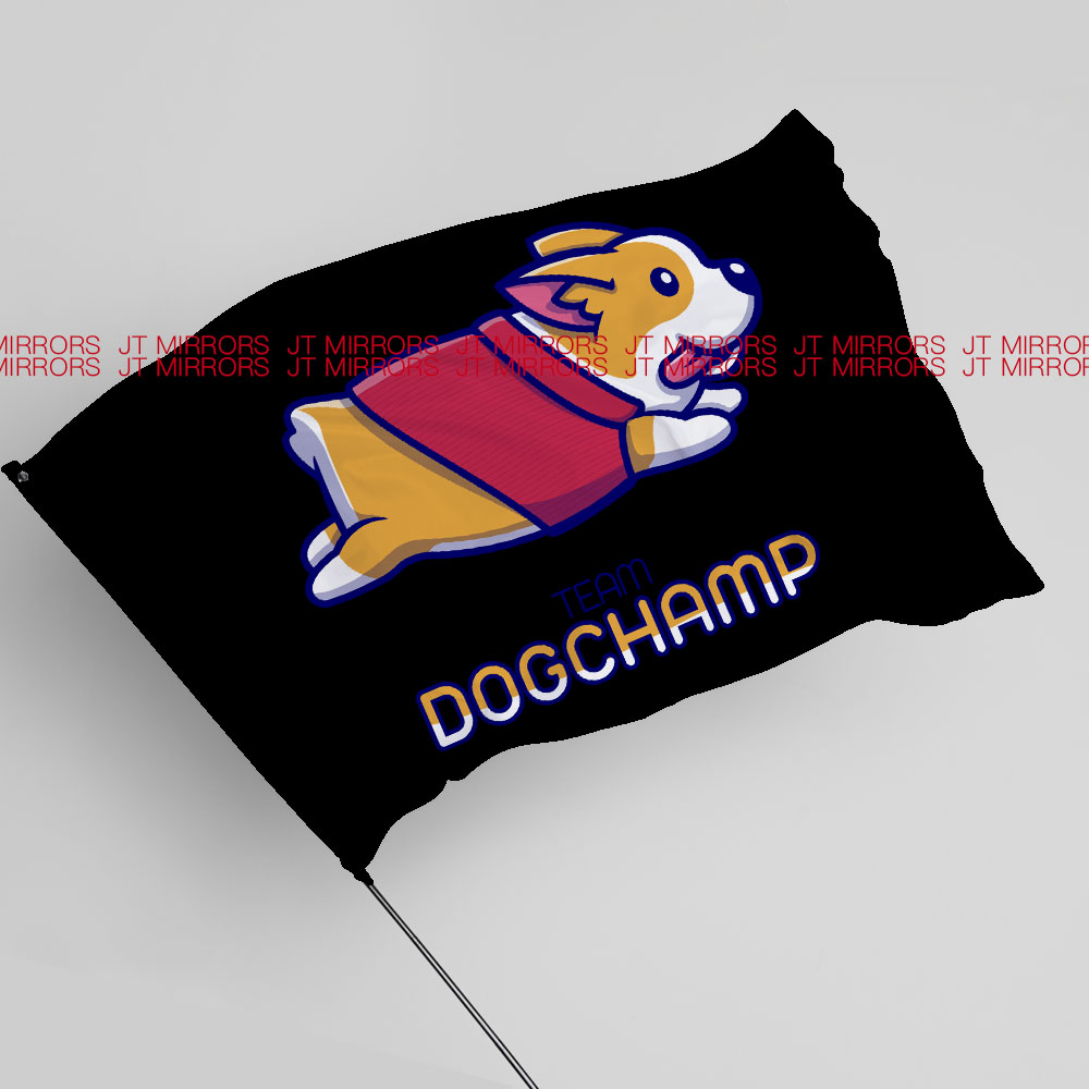 刀塔DOTA2国际邀请赛Team DogChamp狗冠军队电竞俱乐部战队旗帜