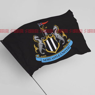 英超纽卡斯尔联足球俱乐部球队周边队旗Newcastle United FC flag