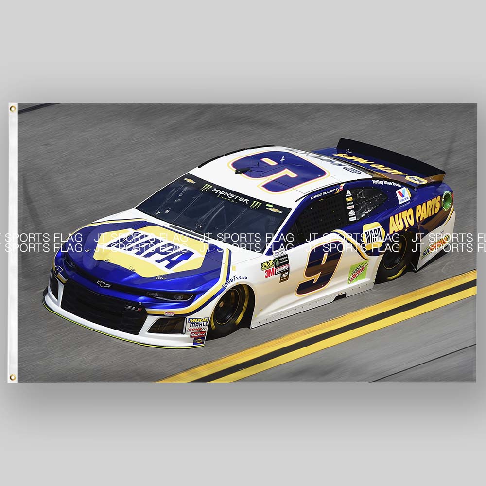 NASCAR美国纳斯卡车队汽车赛车旗帜运动装饰Hendrick Motorsports