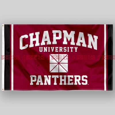 NCAA查普曼黑豹大学活动队旗旗帜