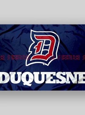NCAA杜肯公爵旗大学活动队旗旗帜定制定做Duquesne Dukes Flag