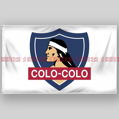智利甲级联赛科罗拉多州足球俱乐部球迷应援队旗帜定制Colo-Colo