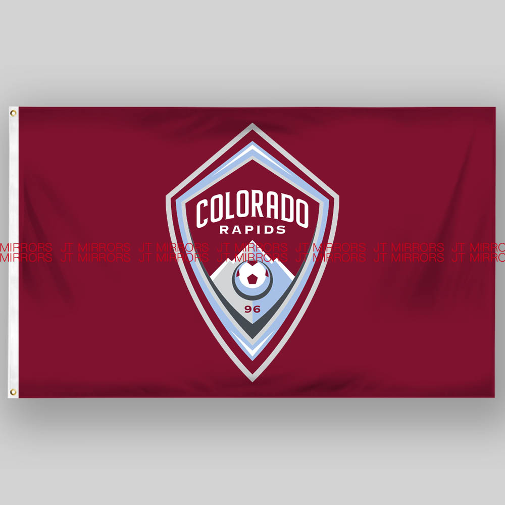 MLS美国职业足球大联盟科罗拉多急流队旗帜Colorado Rapids flag