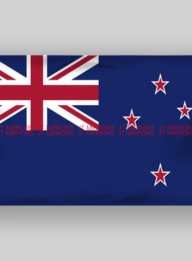 2024巴黎奥运会16强新西兰足球国旗队旗旗帜定做New Zealand Flag