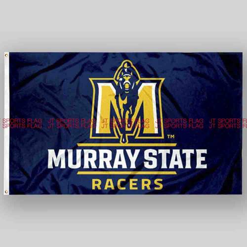 NCAA默里州赛车手旗帜校旗班旗队旗定做Murray State Racers Flag-封面