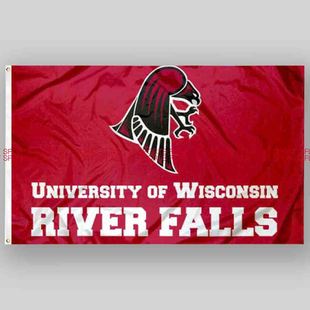 Falcons Falls NCAA威斯康星河瀑布猎鹰旗帜队旗Wisconsin River