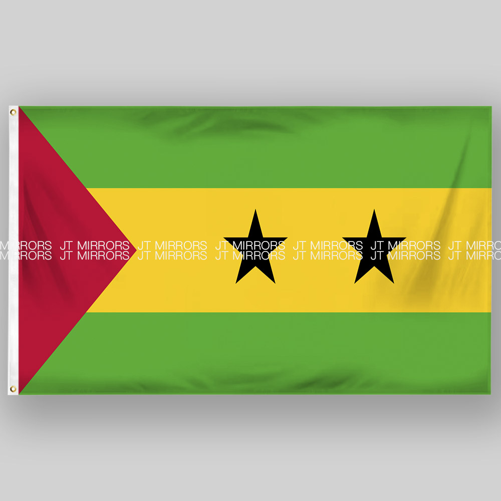 世界杯足球sao tome and principe flag圣多美和普林西比国旗定做
