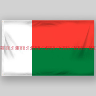 Madagascar Flag马达加斯加国旗Flag 世界杯足球Madagascar