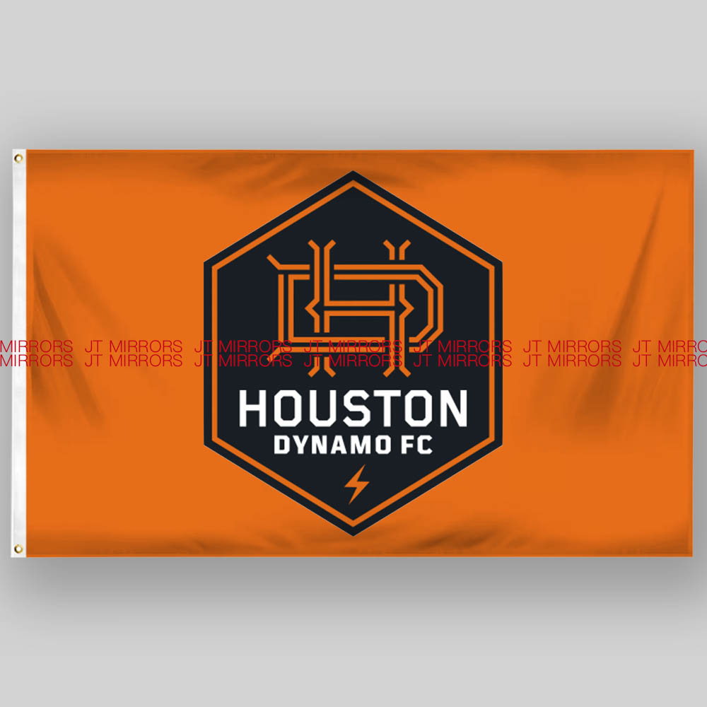 MLS美国职业足球大联盟休斯顿迪纳摩队旗Houston Dynamo FC flag