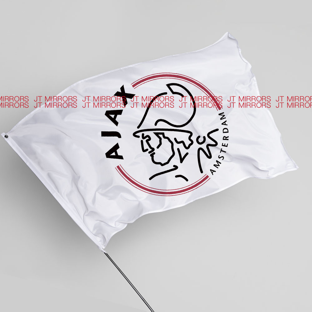 欧冠联赛阿贾克斯足球俱乐部球队周边应援队旗定做AFC Ajax flag