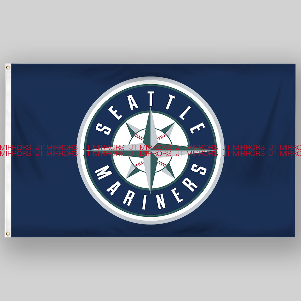 mlb美国西雅图水手队棒球旗帜