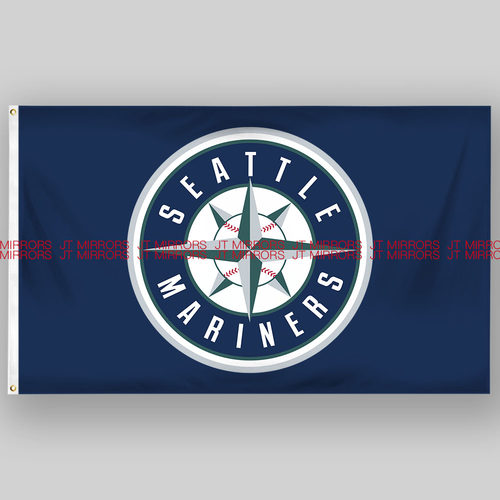 mlb美国西雅图水手队棒球旗帜