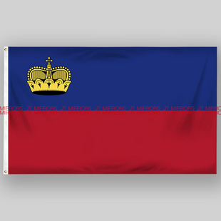 Liechtenstein 世界杯足球Liechtenstein Flag列支敦士登国旗Flag