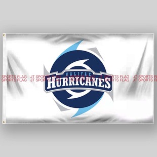 NBL加拿大国家篮球联盟Halifax Hurricanes哈利法克斯飓风队旗ins