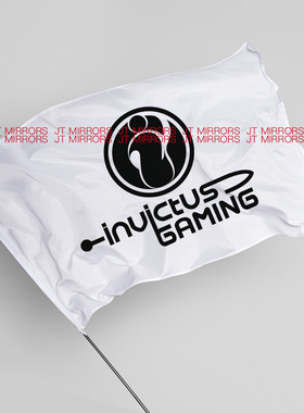 LPL赛区iG战队电竞Invictus Gaming队旗LOL英雄联盟应援周边旗帜