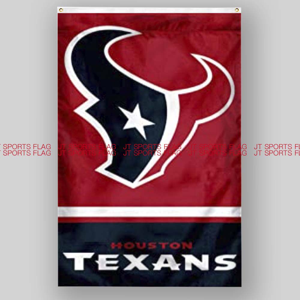 NFL美国休斯顿德州人队橄榄球俱乐部冠军队旗Houston Texans flag