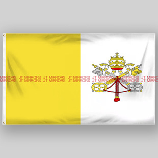 世界杯足球Vatican City Flag梵蒂冈城旗国旗Flag Vatican City