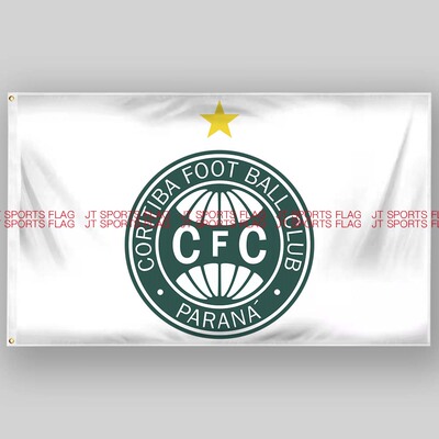 巴西甲级联赛科里蒂巴足球俱乐部队旗帜Coritiba Foot Ball Club