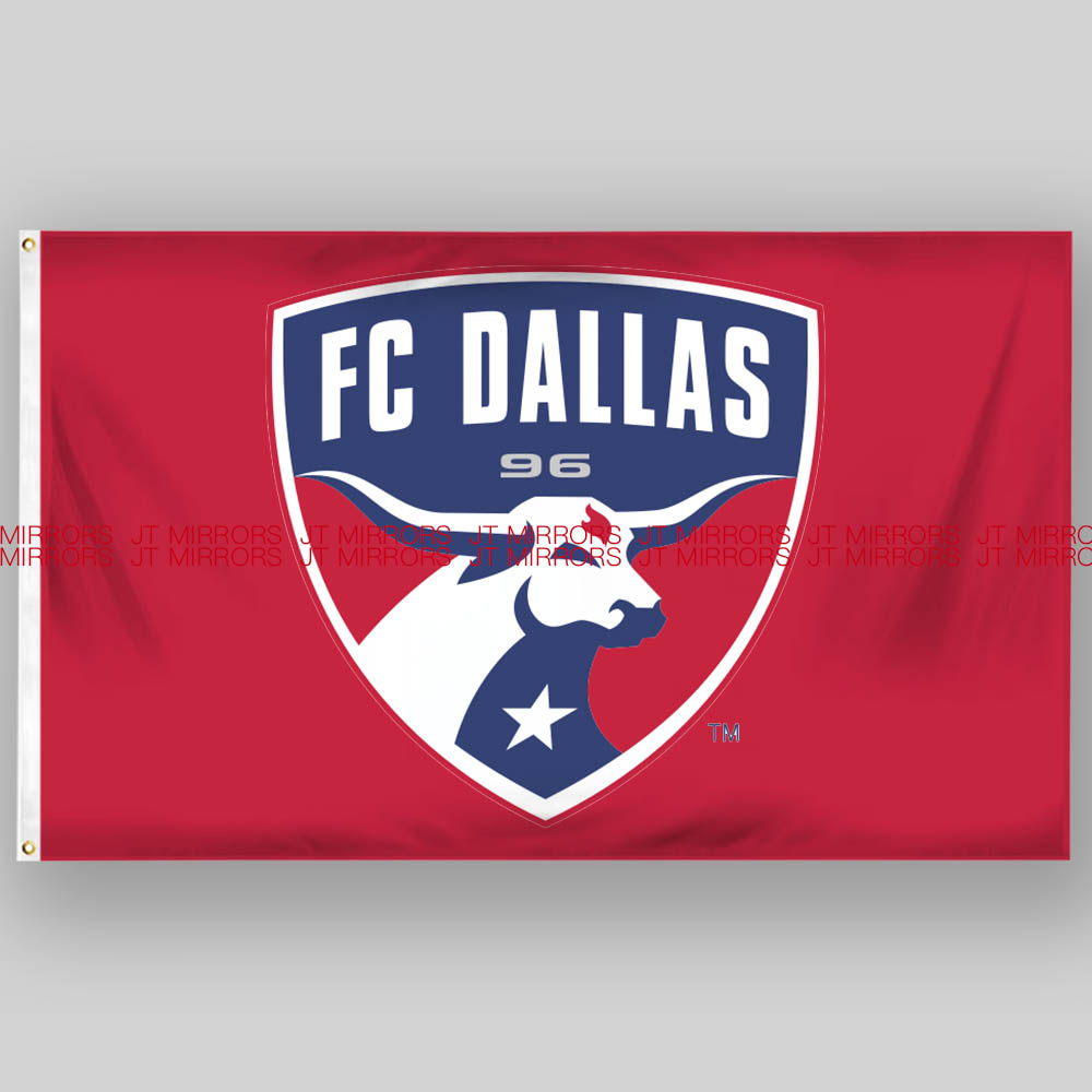 MLS美国职业足球大联盟达拉斯足球俱乐部球队旗帜FC Dallas flag