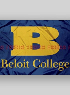NCAA贝洛伊特学院海盗旗大学队旗旗帜Beloit College Bucs Flag