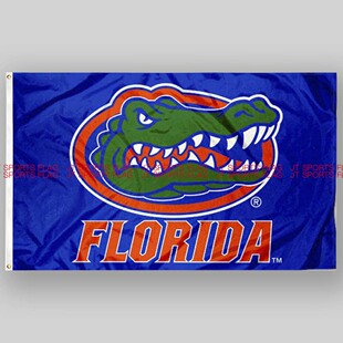 NCAA佛罗里达鳄鱼旗大学校旗队旗旗帜定制Florida Gators Flag