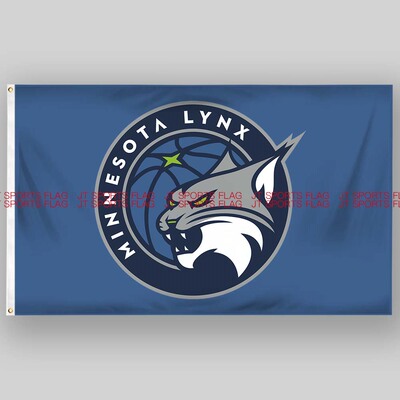 MinnesotaLynx明尼苏达山猫队旗