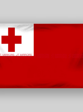 世界杯足球Tonga Flag汤加国旗旗帜定制定做Flag of Tonga