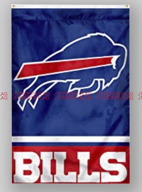 NFL美国布法罗比尔橄榄球俱乐部队冠军队旗Buffalo Bills flags
