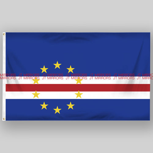 世界杯足球Cape Verde Flag佛得角国旗旗帜定做Flag Cape Verde