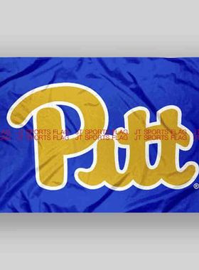 NCAA匹兹堡黑豹旗帜大学校旗班旗队旗Pittsburgh Panthers Flag