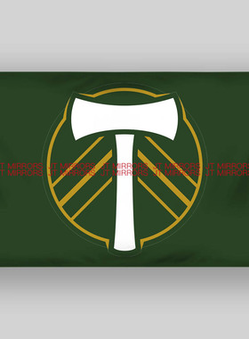 MLS美国职业足球大联盟波特兰木材球队旗帜Portland Timbers flag