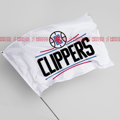 NBA洛杉矶快船篮球俱乐部周边队旗旗帜定制Los Angeles Clippers