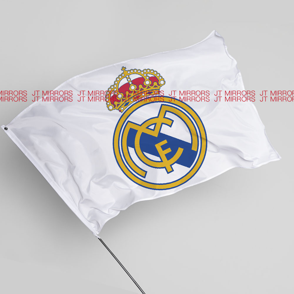 西甲联赛皇家马德里足球俱乐部球队周边应援队旗Real Madrid CF