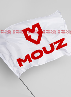 PGL Major联赛MOUZ电竞战队旗帜队旗班旗校旗装饰背景挂旗flags