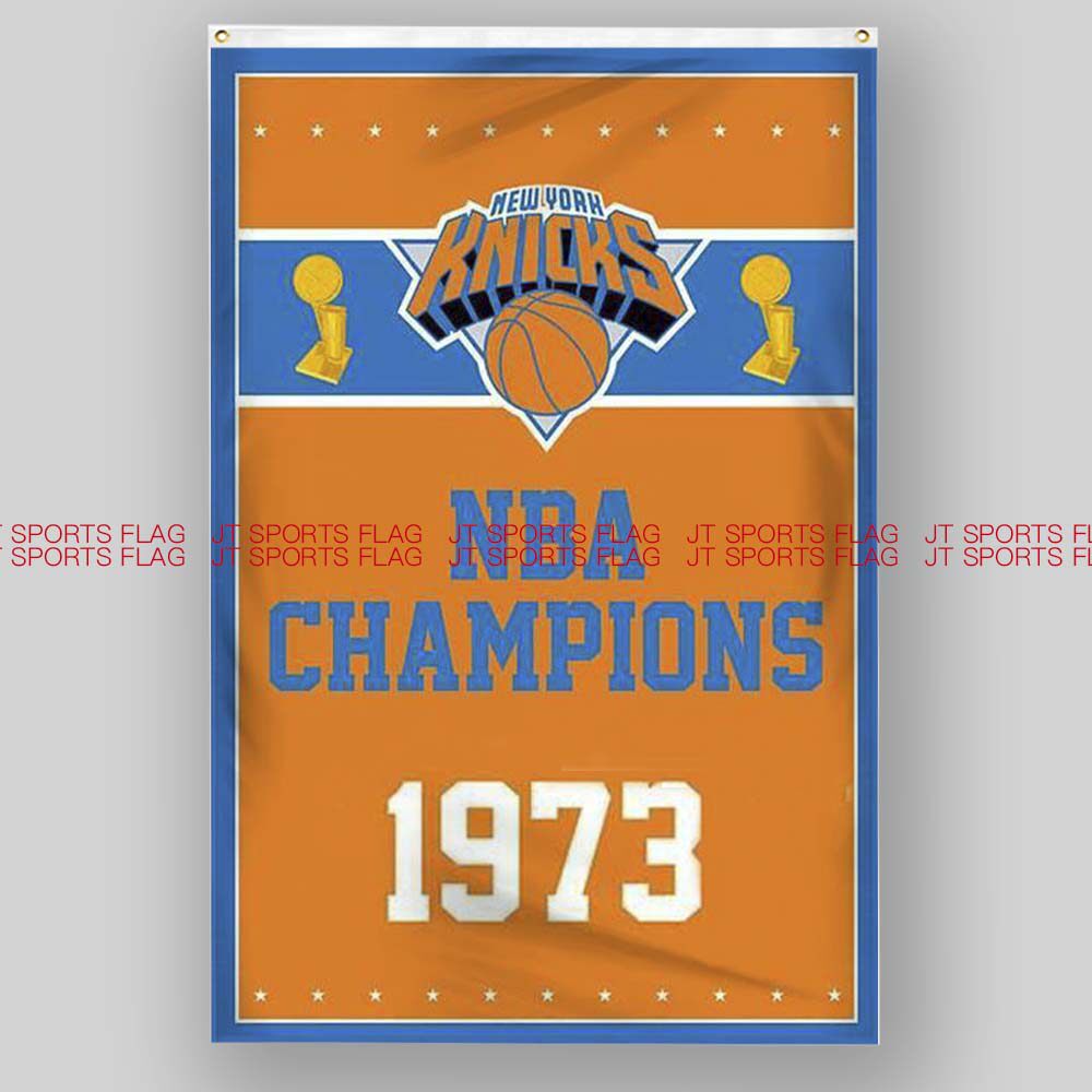 NBA纽约尼克斯篮球俱乐部球队冠军队旗旗帜定制New York Knicks